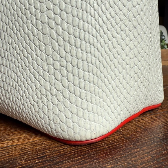 Christian Louboutin Snakeskin Large Cabarock Tote - Picture 16 of 16